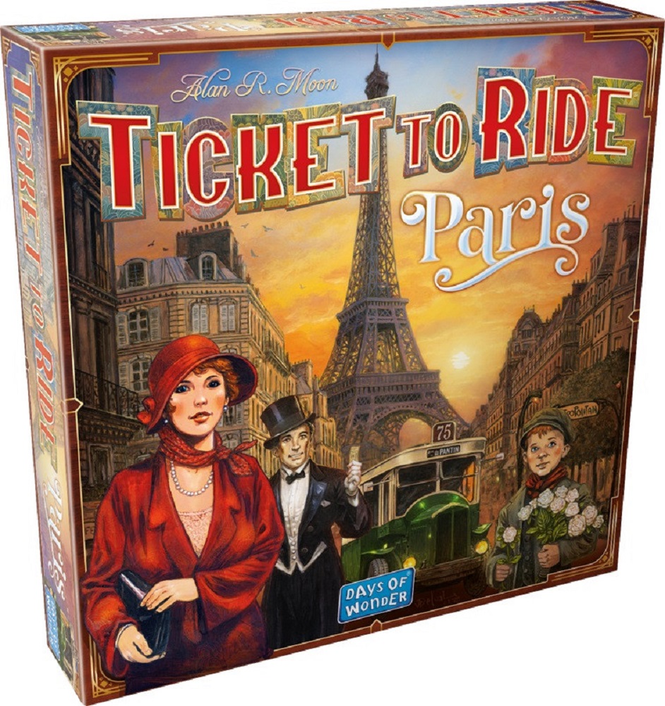 ARB Games :: Games :: Board Games :: Ticket To Ride Paris